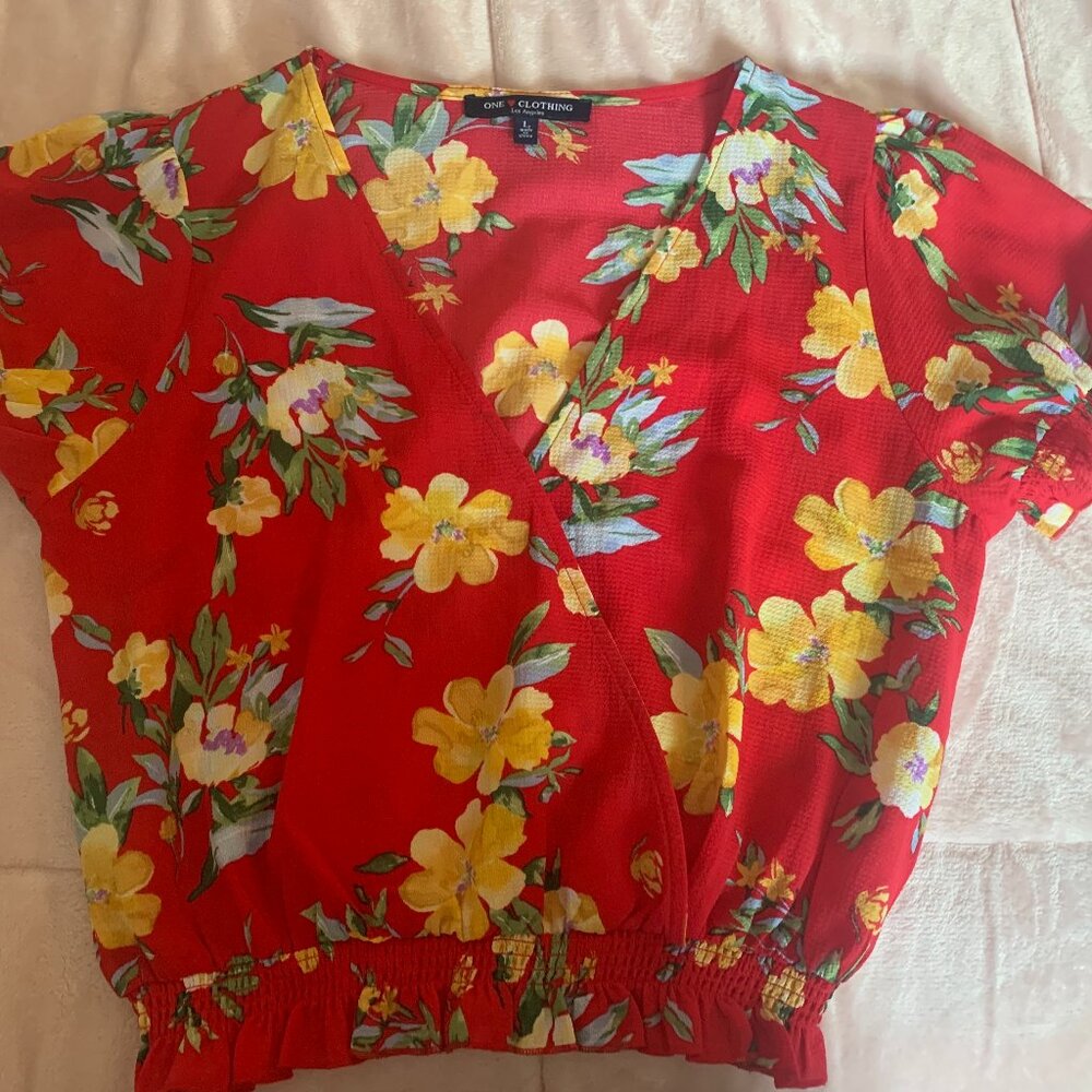 Hawaiian Crop top